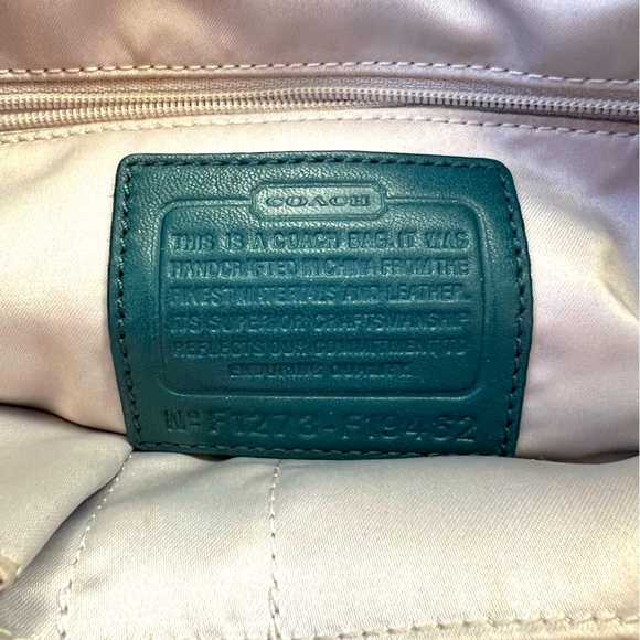 Authentic Coach Patent Leather Purse Bag - Picture 6 of 7